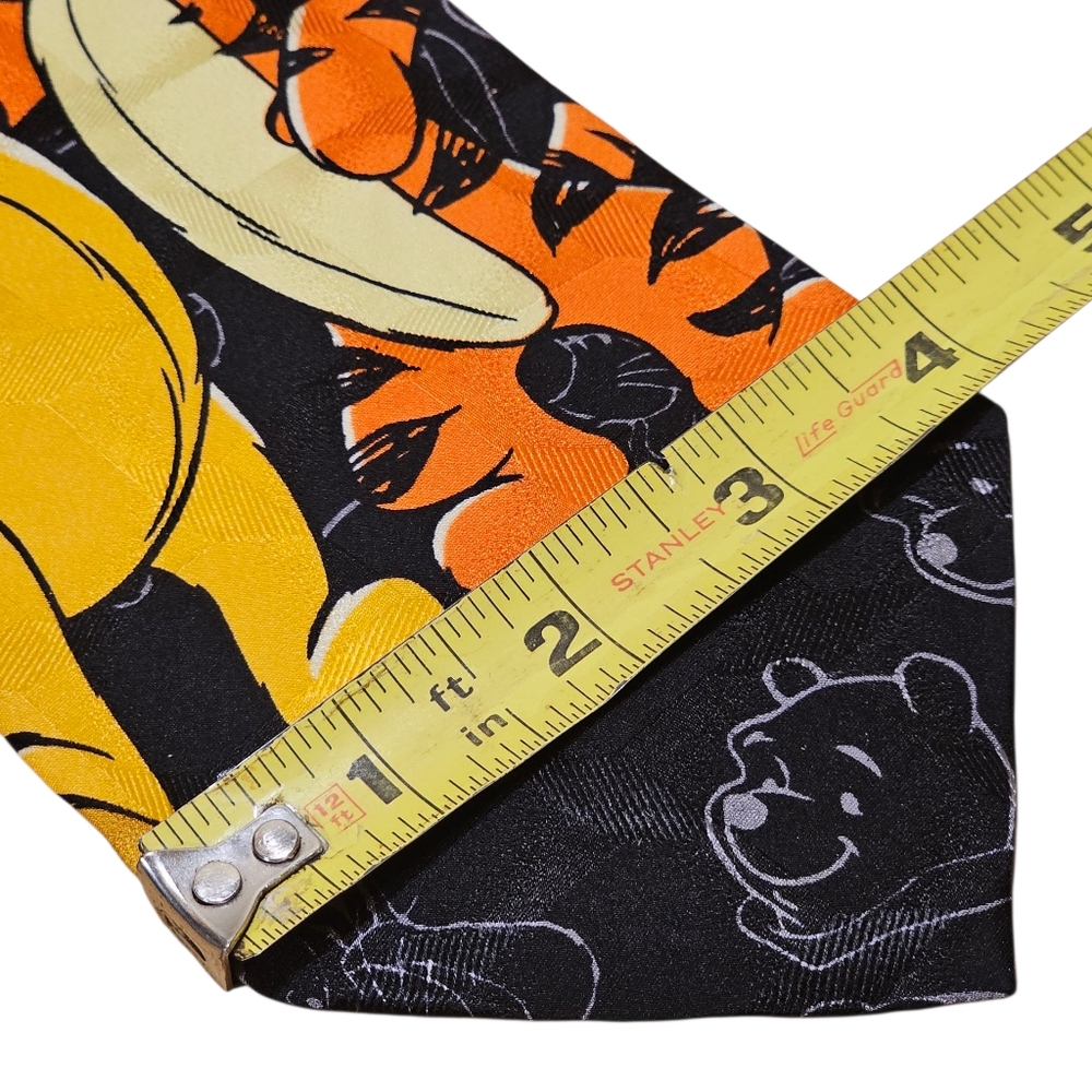 Winnie the Pooh Black and Orange Tie - Picture 5 of 11